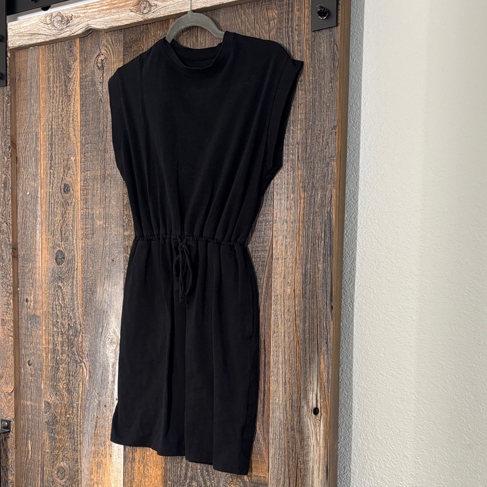 Black mini dress super soft and cozy